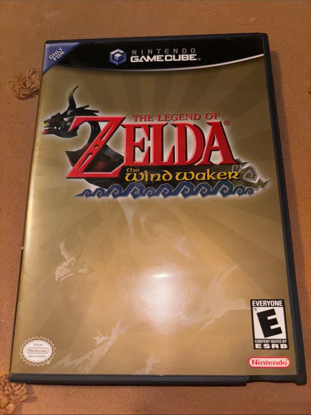 Nintendo The Legend of Zelda: The Wind Waker - Gold Cover
